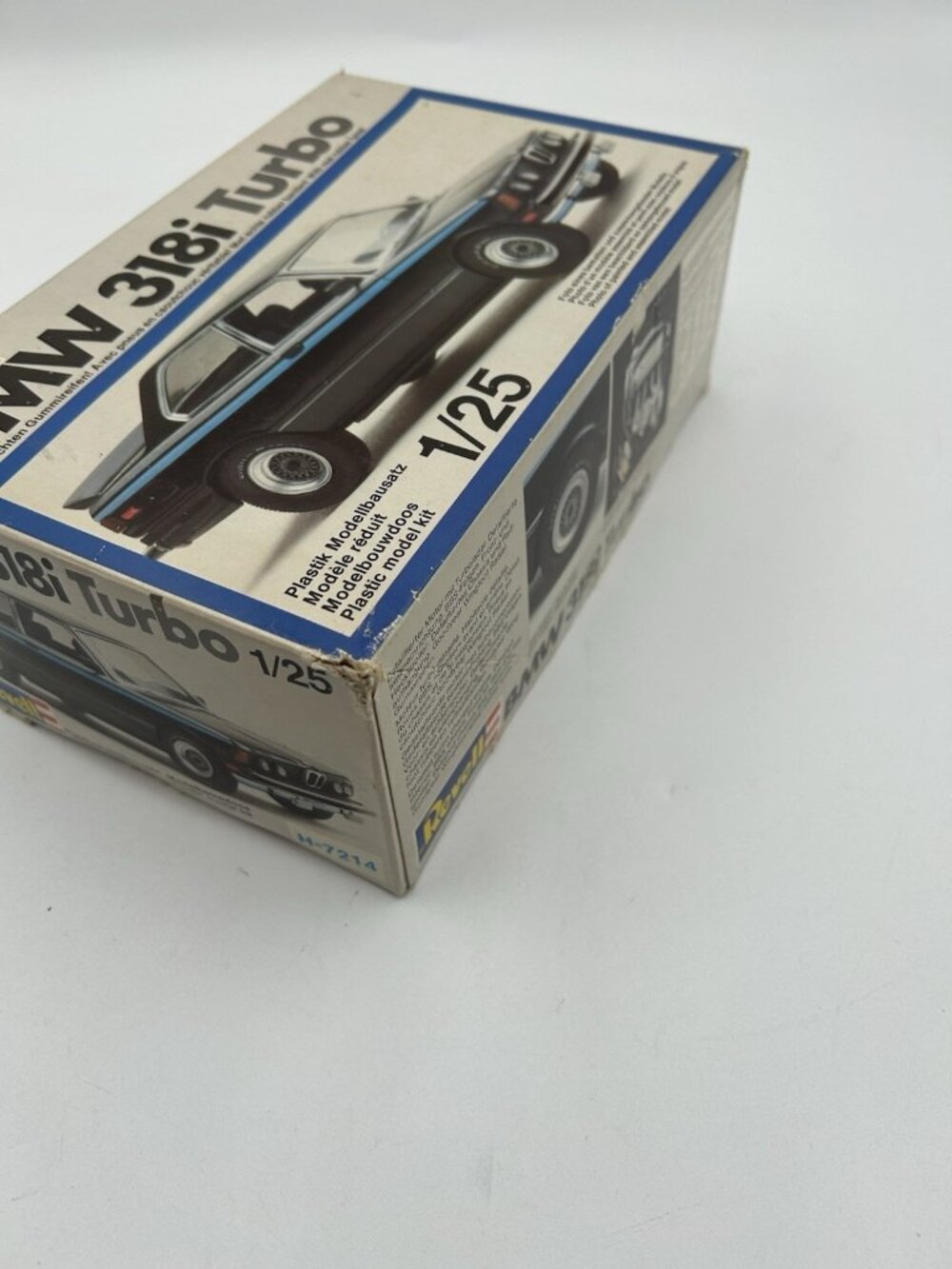 BMW 320i Turbo Series Rare 1/25 Revell Model Open Box Built vintage H – 7214